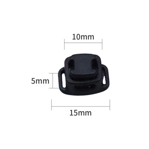 गर्म बिक्री अनुकूलित प्लास्टिक ओब्लेट 1 छेद कॉपर मजबूत कॉर्ड स्टॉपर 2 थ्रेड छेद सुई परीक्षण पास प्लास्टिक कॉर्ड लॉक - Product Image 3