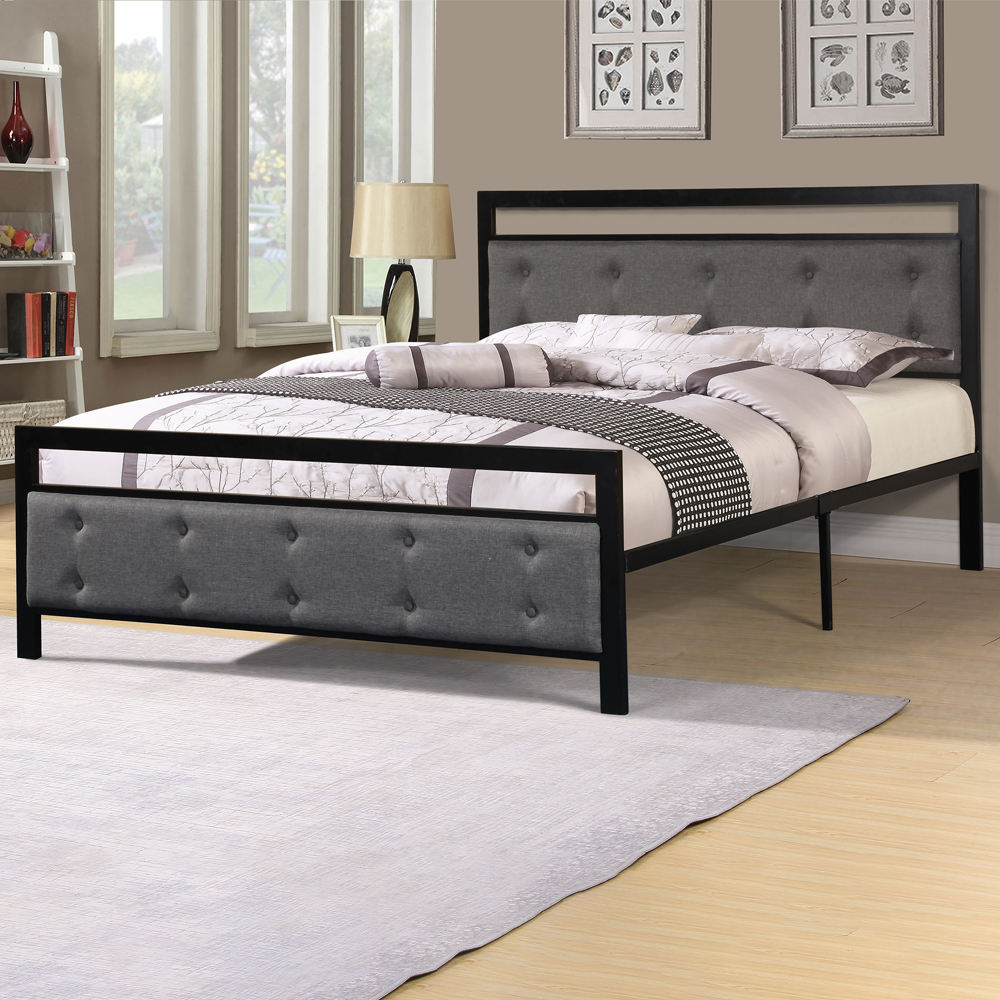 iron double cot designs