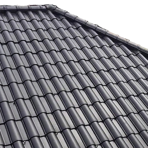 उच्च गुणवत्ता वाले आधुनिक सिरेमिक रोमन छत टाइल्स नालीदार आकार लक्जरी विला टेराकोटा टाइल्स फैक्टरी प्रत्यक्ष छत - Product Image 1