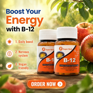 Tabletas Veganas de Complejo Vitamínico <span class=keywords><strong>B</strong></span> - B1, B2, B6, <span class=keywords><strong>B12</strong></span> para Adolescentes y Adultos - Product Image 4