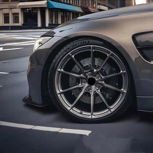 Rines Forjados Ligeros de 18 y 19 Pulgadas, Gris Mate, 5x112, Compatibles con BMW F30 M2 F87 <span class=keywords><strong>Corvette</strong></span> y Toyota - Product Image 1