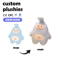 Peluches d'ours adorables et exquises personnalisables, en tissu doux, garnissage en coton PP, peluche de haute qualité personnalisable