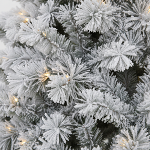 Factory Direct Luxury Hinged <b>Christmas</b> <b>Tree</b> Pre Installed Lights Fireproof Material High Grade Outdoor <b>Decor</b> Custom Service - Product Image 5
