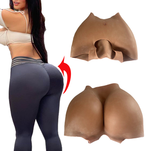 Panty de silicona para realzar y moldear glúteos, con entrepierna abierta, para adelgazar glúteos y caderas, para mujer, talla grande. - Product Image 6