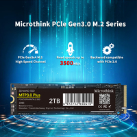 Microthink M.2 2280 1TB PCIe 3.0 X4 dengan NVMe Internal Solid State Drive SSD MTP3.0 PCie3 untuk Laptop Desktop Ssd