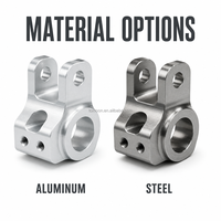 Pièces tournées CNC sur mesure, petites séries, livraison en 3 jours, aluminium, acier, robotique, fournisseur de prototypes rapides