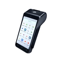 Terminal de paiement portable authentifié JR SP580 avec lecteur d'empreintes digitales, impression de reçus, tout-en-un