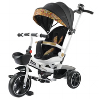 Vente flash - Tricycle à double cadre en acier WELAIXI X1 personnalisé OEM pour enfants de 1 à 6 ans avec roues en EVA