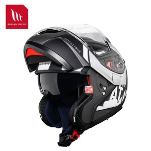 หมวกกันน็อคมอเตอร์ไซค์แบบเปิดคางได้ MT HELMETS รุ่น ATOM SV  ดีไซน์กราฟิก  พร้อมแผ่นบังแดดสองชั้น  ระบบล็อคแบบปลดเร็ว ได้รับมาตรฐาน ECE - Product Image 1