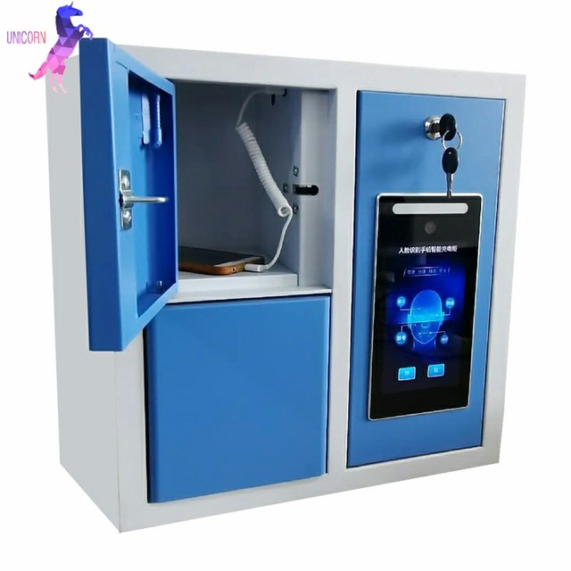 Smart Locker System Manufacturer Accept Customization Face Recognition Lock Tablet Charging Stations Rfid Cell Phone Lockers