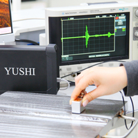 Probador de Transductores Ultrasónicos para Pruebas NDT, Receptor de Pulsos Ultrasónicos Controlado por PC para Laboratorios, Universidades e Institutos de Investigación