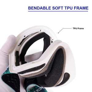 แว่นตา UV400สโนว์บอร์ดสำหรับเล่นสกีแบบไร้กรอบ - Product Image 2