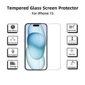 IPhone 15 ProMaxホットセールス防爆9H強化ガラススクリーンプロテクター用 - Product Image 2