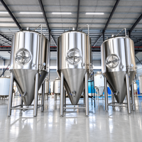Cuve de Fermentation Laitière Tonsen 1000L en Acier Inoxydable 10HL avec Agitateur pour la Production de Yaourt et de Lait