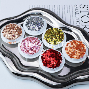 <strong>Top</strong> Quality Starlight Holographic Chunky Mix Glitter Wholesale Polyester Glitter Sequins for Resin Arts Tumblers Crafts - Product Image 2