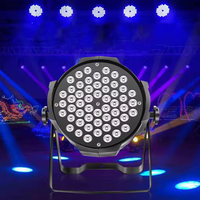 Projecteur PAR LED professionnel haute puissance à spectre complet 54*3W pour scène de discothèque - Offre Spéciale