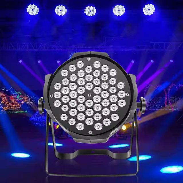 Hot Sale Full Spectrum High Power 54*3w Professional Led Dj Nightclub Stage Lamp Par Light