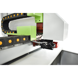 เครื่องเจาะและกัดขอบอัตโนมัติ 4 แกน CNC ยี่ห้อ JUNDE สำหรับงานแปรรูปประตูกระจกแบบมินิมอล - Product Image 4