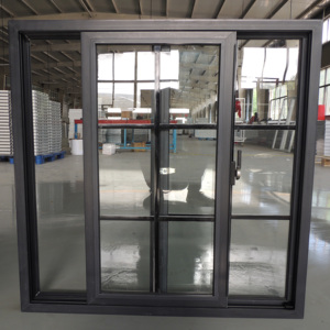 <span class=keywords><strong>Precio</strong></span> barato PVC 58 Series <span class=keywords><strong>Ventanas</strong></span> corredizas con <span class=keywords><strong>mosquiteras</strong></span> para el mercado de Panamá - Product Image 1