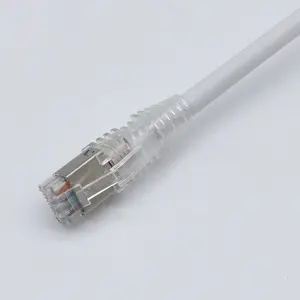 Cat6a S/FTP LSZH Rj45 Commscope bükülmüş çift yama kablosu