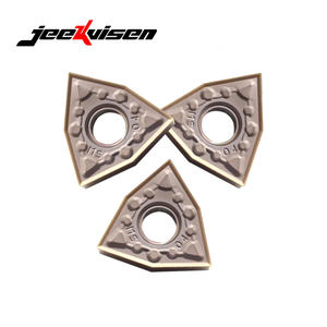 Plaquette de tournage externe en carbure de tungstène revêtue WNMG080404-JMS JA115P pour pièces en acier inoxydable, compatible OEM - Product Image 4