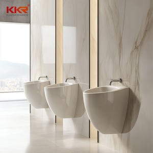 Urinario inteligente montado en la pared con tecnología de sensor de ahorro de agua Baño comercial Descarga de plástico de cerámica para baños comerciales - Product Image 6