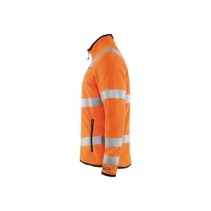 BLAKLADER - 494110105300XXL <b>Hi</b>-<b>Vis</b> microfleece jacket <b>Orange</b> - EAN 7330509509838 <b>HI</b>-<b>VIS</b> WORKWEAR - Product Image 4