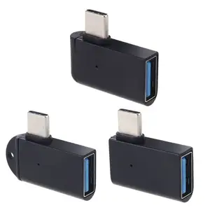 90 độ Loại C để USB 3.0 Adapter OTG chuyển đổi cho máy tính xách tay điện thoại di động Tablet PC