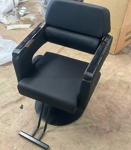 Sillas de Peluquería, Sillas para Cortar el Cabello con Rotación y Elevación, Reposabrazos de Acero Inoxidable, Sillas de Estilismo, Silla de Barbería - Product Image 1