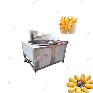 Industrial Stainless Steel Electric Donut Doughnut Chicken Potato Chips Fryer with Oil Filter