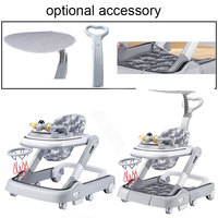 Ventes directes d'usine de haute qualité trotteur pour bébé 3-en-1 avec éclairage musical trotteur pour jouets, chariot, chaise de salle à manger marcheur pour enfants au meilleur prix