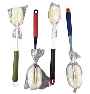 Brosse de nettoyage de bouteilles à long manche, brosse multifonctionnelle pour le nettoyage des bouteilles, brosse créative pour gobelets sans rayures - Product Image 4