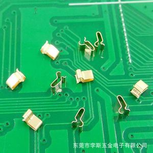 Resorte de Contacto Conductivo Chapado en Oro Boss F-54 para Conexión a Tierra de Placas Base de Teléfonos Móviles - Product Image 1