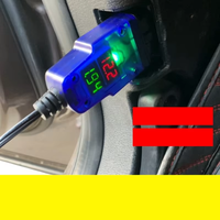 Herramienta de Ahorro de Energía para Baterías de Automóvil con Conector OBD2, Ahorrador de Energía de Emergencia para Diagnóstico de ECU, Muestra Voltaje y Corriente, Dispositivo Automotriz