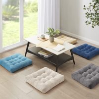 Coussin de sol en mousse à mémoire de forme extra large pour adultes, oreillers de siège à usage domestique, sommeil sain, fonction de sommeil profond, couleur personnalisable