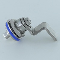 Loquet de compression hygiénique Securilock D1-1441-048 IP69K, antivol, haute sécurité, installation facile pour environnements corrosifs et lavables