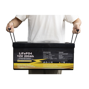 Lifepo4 <b>Battery</b> Pack <b>24V</b> 100Ah 200Ah 5000 Cycles Lithium <b>Batteries</b> Eu Warehouse - Product Image 1