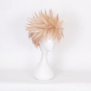 Perruque de cosplay Bakugou Katsuki de <span class=keywords><strong>My</strong></span> <span class=keywords><strong>Hero</strong></span> <span class=keywords><strong>Academia</strong></span> pour garçons - Product Image 4