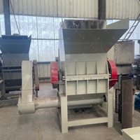 Mesin Penghancur Plastik Otomatis Tugas Berat untuk Daur Ulang Limbah PE PP Pabrik Cetakan Injeksi Motor 22KW