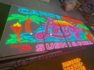 Letras LED Rojas Personalizadas con Iluminación de Neón, Tiras de Luces Atenuables para Oficinas/Edificios, Letreros Publicitarios, Música en Vivo, Karaoke Nocturno - Product Image 6