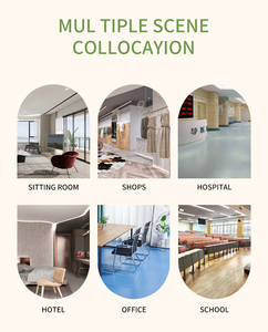 Bán buôn độ bóng cao ánh sáng sồi Laminate sàn keo xuống/tự dính/lỏng Lay/SPC bấm vào ván sàn - Product Image 3