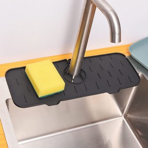 Protector de Salpicaduras de Silicona para Grifo de Fregadero, Juego de 2, Color Gris, Protector de Salpicaduras de Agua para Fregadero, 2022 - Product Image 2