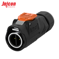 Connecteur industriel étanche IP67 pour véhicule à énergie nouvelle, fiche mâle MJ16, 2, 3, 4 ou 5 broches, 10A