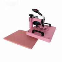 Presse à chaud multifonction 8-en-1 rose 30*38cm, transfert thermique par sublimation pour T-shirts, casquettes, tasses, assiettes, artisanat DIY