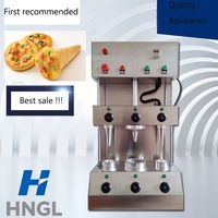 Machine à faire des cônes à pizza délicieux / Four rotatif pour cônes à pizza Kono / Ligne de production de chauffe-cônes à pizza - Prix