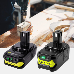 Batería de Litio Cilíndrica de Repuesto de 18V con Certificación CE, Más de 500 Ciclos, Compatible con <span class=keywords><strong>Ryobi</strong></span> P107/P108 para Taladro Eléctrico - Product Image 4
