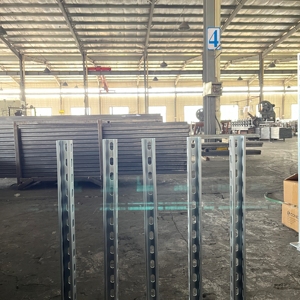 600mm Hot Dip Galvanized Cantilever <b>Brackets</b> Simplify Fixing Wall Plate Welded Strut Profile for Construction Industrial Use - Product Image 3