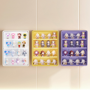 Boîte de présentation transparente pour figurines, murale, anti-poussière, moderne, pour ranger les jouets des enfants - Product Image 1