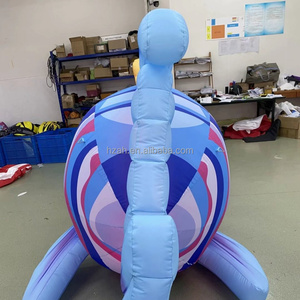 Pez Inflable <span class=keywords><strong>Gigante</strong></span>, Par de Gourami Rosados y Azules Besándose, Modelo Inflable para Decoración de Bodas y Eventos - Product Image 6