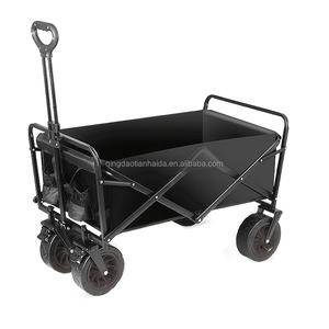 Chariot de jardin pliable, chariot de plage, chariot utilitaire, chariot de camping, chariot à main portable - Product Image 3
